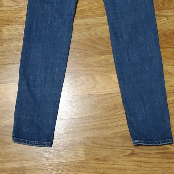 Levi's 721 High Rise Skinny Womens Distressed Jeans Size 28 (Length 30) - Picture 13 of 15
